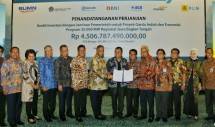 BRI Teken Pemberian Fasilitas Kredit Senilai Rp.1.2 Triliun kepada PLN (Foto Dok Industry.co.id)