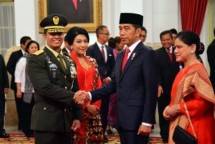 Presiden Jokowi dan KASAD Jend Andika Perkasa (Foto Setkab)