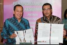 Dirut BRI Suprajarto (Foto Rizki Meirino)