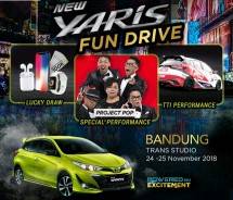 Yaris Fun Drive di Kota Bandung