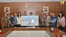 Kementerian PUPR Terima Rp 19 Miliar