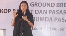 Marcella Zalianty. Menggagas Indiskop. Bioskop Terjangkau di Lokasi Pasar Rakyat