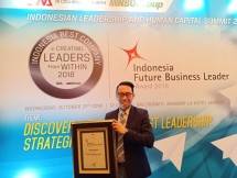 Direktur FiberStar Raih Penghargaan Indonesia Future Business Leader 2018