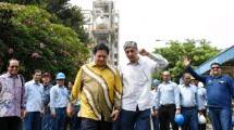 Menteri Airlangga Resmikan Pembangkit Listrik Berkapasitas 30 MW Milik PT Indorama Petrochemicals