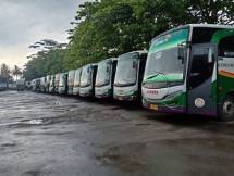 Pul Bis Lorena, Jl. Raya Tajur Bogor, Foto Senin (3/12/2018).
