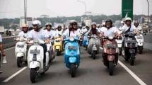 Kembalikan Kejayaan Vespa Primavera di Kota Kembang, Piaggio Indonesia Gelar Celebration Ride