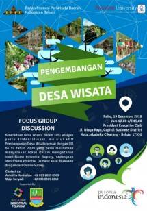 President University Gandeng BPPD Kabupaten Bekasi Gali Potensi Wisata di Bekasi