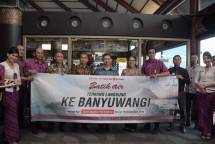Keren, Penerbangan Perdana Batik Air Jakarta - Banyuwangi Fullseat