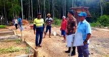 Iwan Nurdin dari Kantor Staf Presiden melalui Tim Percepatan Konflik Agraria (TPPKA) saat melakukan kunjungan ke Merauke