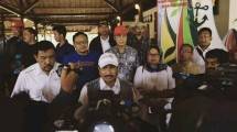 Menteri Pariwisata Arief Yahya saat mengunjungi Tanjung Lesung Resort dan Hotel pasca Tsunami