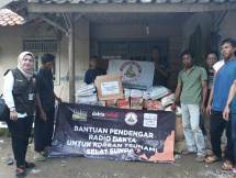 Bantuan ke korban Stunami di Banten