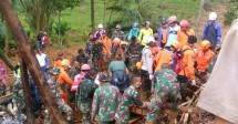 BNPB: Longsor Sukabumi 5 Orang Meninggal Dunia dan 38 Orang Hilang 