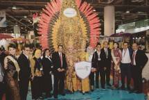 Menteri Pariwisata Arief Yahya saat menghadiri pameran Travex 2019