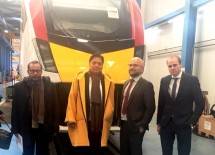Menteri Perindustrian Airlangga Hartarto seusai mengunjungi Kantor pusat Stadler Rail Group di Bussnang, Swiss (Foto: Kemenperin)