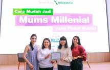 Acara talkshow "Cara Mudah Jadi Millennial Mums yang Peduli Nutrisi