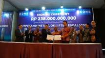 Polllux Habibie-KONE Teken Kontrak Kerja sama Senilai Rp 238 Miliar 