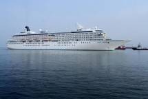 MS Albatros Sandar di Sabang Bawa 900 Wisman