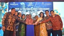 Pollux Properti Habibie Gelar Topping Off Tower 2 Meisterstadt Batam