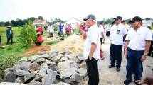 Menteri Basuki di lokasi Padat Karya Tunai Lampung
