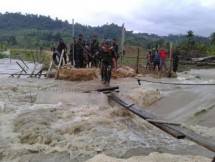 Banjir di Jayapura Papua (Foto Dok Kemensos)