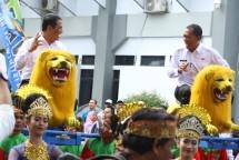 Mentan Amran Sulaiman bersamaan Bupati Subang
