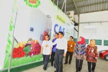 Mentan Amran Sulaiman mengunjungi Cold storage di Brebes