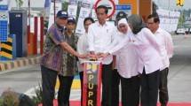 Presiden Jokowi resmikan Tol Paspro