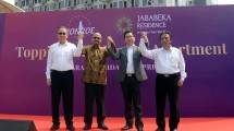 Tepat Waktu, Jababeka Residence Gelar Topping Off Monroe Apartemen