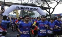 Tupperware Gelar Lari Tanpa Jejak Sampah