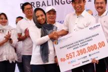 Perum Jamkrindo berpartisipasi bina lingkungan