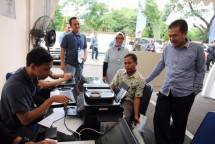 Dirut Perum Jamkrindo Randi Anto saat pantau persiapan mudik