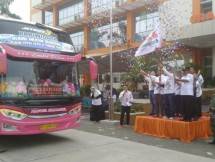 PT Jakarta Industrial Estate Pulogadung atau pengelola kawasan industri Pulogadung, hari ini Rabu (29/5/2019) melepaskan program &ldquo;BUMN Mudik Bareng tahun 2019&rdquo; yang berlokasi di gedung Graha Daya Guna kawasan industri Pulogadung.
