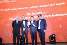 CEO BRI Dinobatkan Pemimpin Bank Berprestasi