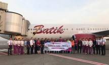 Batik Air Resmi Mendaratkan Pesawat di Penang Malaysia