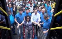 Mandiri Syariah berangkatkan pemudik disabilitas