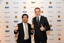 Chief Technology and Information Officer Indosat Ooredoo, Dejan Kastelic dan SVP-Head of Network Deployment Indosat Ooredoo, Muhammad Riduan 