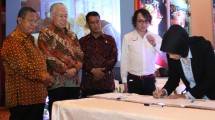 Penandatangan Kerjasama Program UKM Super, oleh Kementerian Perdagangan dan Mataharimall.com
