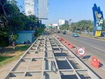 Lanjutkan Perbaikan JPO, Jasa Marga Berlakukan Contraflow di Jalan Tol Sedyatmo Akhir Pekan Ini