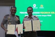 Polri dan Badan Karantina Kementan jalin kerjasama