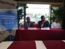 Direksi North cliff sedang paparan rencana kerja