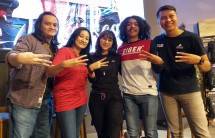 KI-KA: Bobby Prabowo (Sutradara), Wida Handoyo (Produser), Adinda Thomas (aktor), Nicko Irham (aktor), Rio T. Atmaja (Marketing Communication EIGER)