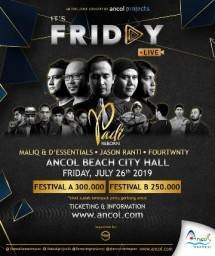 It&rsquo;s Friday Live, Konser Musik Asik di Taman Impian Jaya Ancol