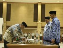 Mentan Amran Sulaiman Lantik pejabat di lingkungannya