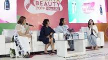 NIVEA Sun Face Serum SPF 50+ PA+++ di ajang Jakarta X Beauty, di kawasan Senayan, Jakarta, Sabtu (27/7).(Ist) 
