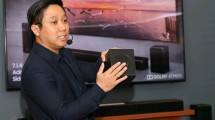 Peluncuran Samsung Harman Kardon Soundbar Q90R di Jakarta, Rabu (31/7).(ist)