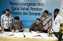WOM Finance dan Dompet Dhuafa Jalin Kerja Sama di Bidang Kesehatan 