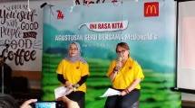 McDonald's meluncurkan menu baru dan program Drive Thru menyambut perayaan HUT RI ke-74.(Andi Mardana)