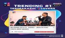 Betrand Peto Trending Topic No.1 di Youtube Saat Berduet Dengan Judika 