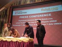 kerjasama ini, Ralali.com akan membantu memasarkan produk UMKM mitra binaan Rumah Kreatif Sinar Mas. 