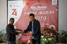 Angkasa Pura I yang tengah menyelenggarakan Pasar Murah di Kecamatan Selo Boyolali dalam rangka menyambut HUT ke 74 RI, merupakan bagian dari rangkaian Program BUMN Hadir Untuk Negeri. 